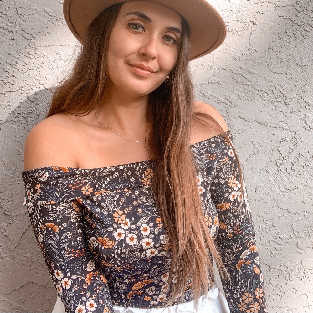Off the shoulder, cowl neck, professional top